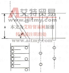 预裂爆破孔与主爆破孔的关系